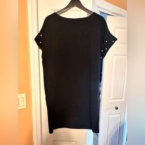 Made in Italy sheath dress with pearls